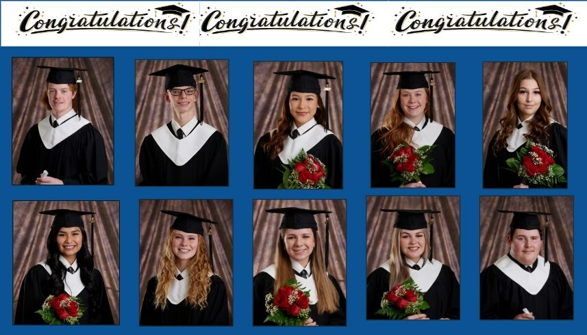 portraits of norquay school graduating class of 2022